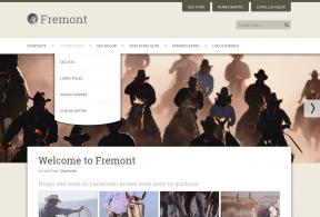 Bildschirmfoto Design Fremont.