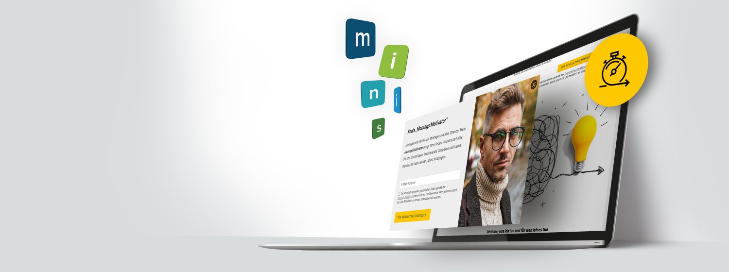 Einfach und leicht ins Netz