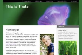 Bildschirmfoto Design Theta.