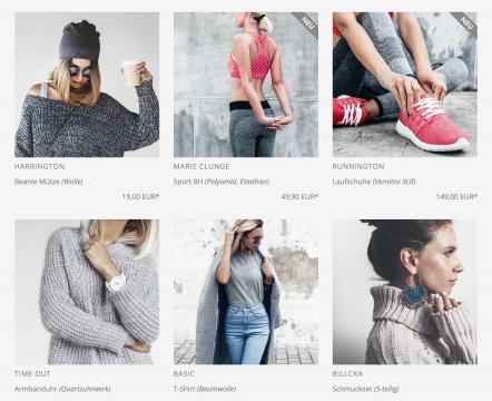 Bildschirmfoto Ausschnitt Warengruppe.
