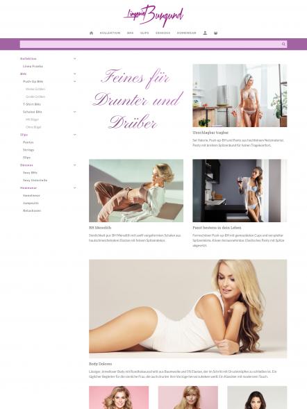 Bildschirmfoto Design Burgund.