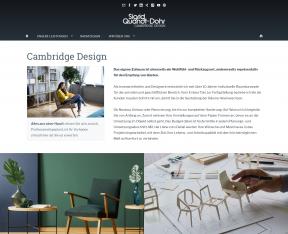 Bildschirmfoto Design Cambridge.