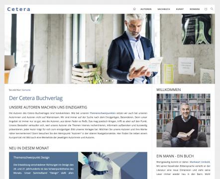 Bildschirmfoto Design Cetera.