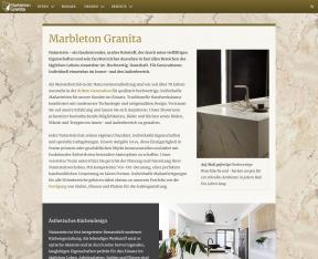 Bildschirmfoto Design Granita.