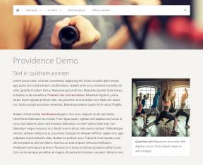 Bildschirmfoto Design Providence.