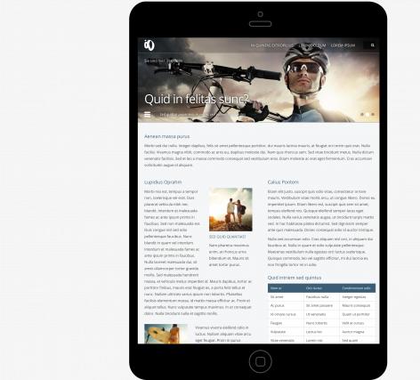 Tablet mit Design Aurum.