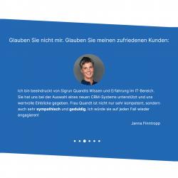 Vorschaubild Absatzmodul Text Slider.