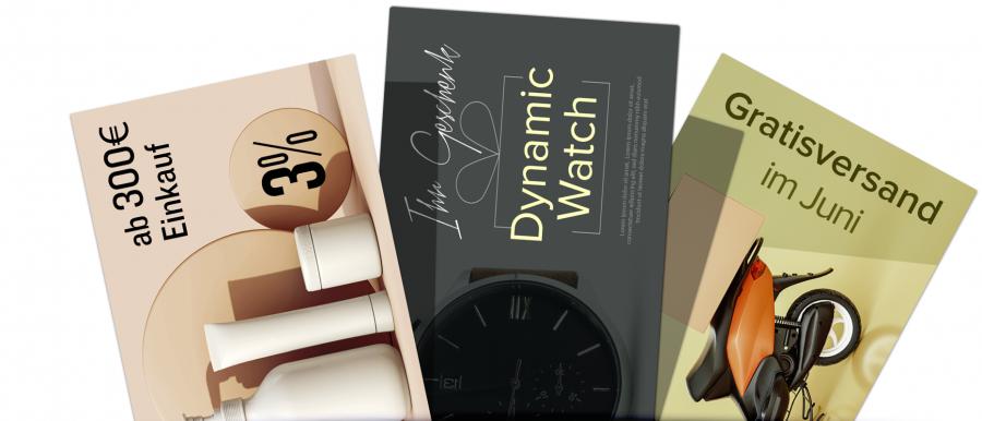 Noch mehr Rabattkarten.