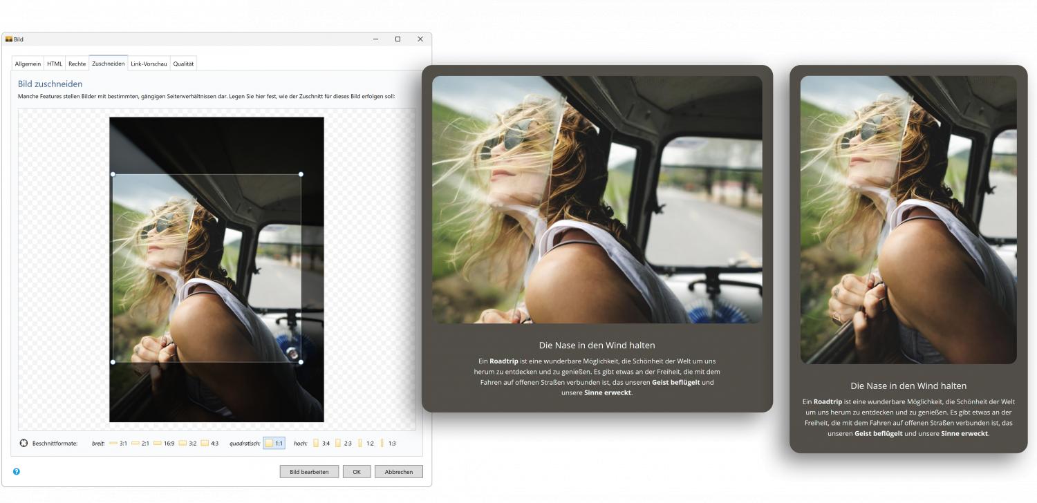 Collage Bildschirmfotos Art-Selection.
