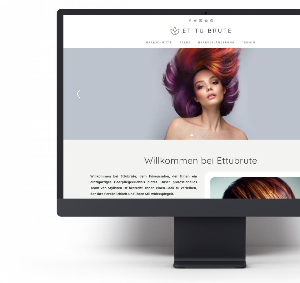 Collage Bildschirmfotos Design Ettubrute.