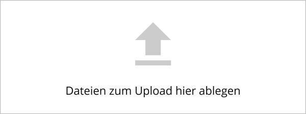 Bildschirmfoto Ausschnitt Datei hochladen Drag and Drop Fläche.