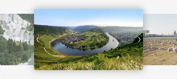 Collage Bildschirmfoto Absatz Kachel-Slider.