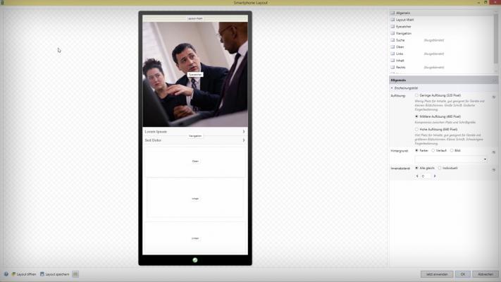Start-Bild Tutorial-Video Mobile First