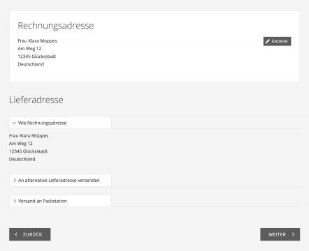 Bildschirmfoto Ausschnitt Adresse.