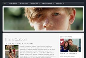 Bildschirmfoto Design Carbon.