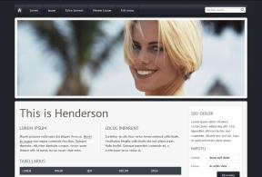 Bildschirmfoto Design Henderson.