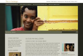 Bildschirmfoto Design Saratoga.