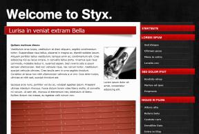 Bildschirmfoto Design Styx.