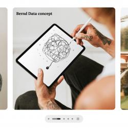 Vorschaubild Absatzmodul Kachel Bubble Slider.