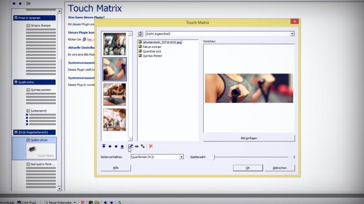 Start-Bild Tutorial-Video Touch Matrix