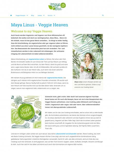 Bildschirmfoto Design Linus.