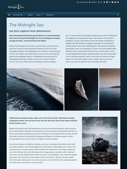 Bildschirmfoto Design Midnight.