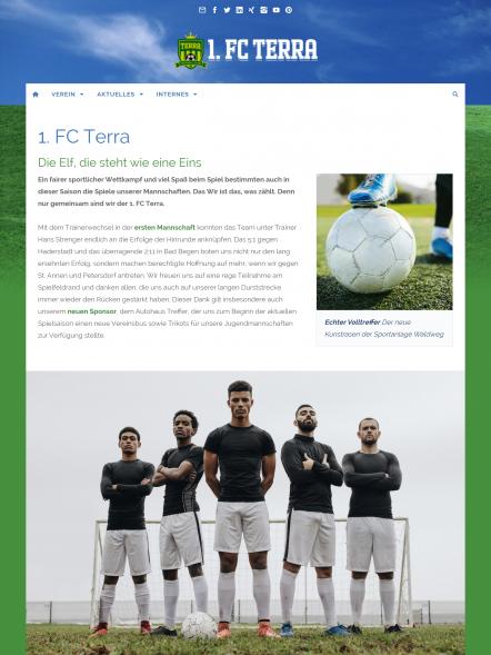 Bildschirmfoto Design Terra.