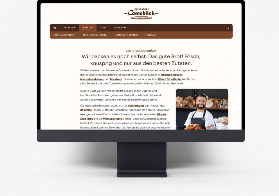 Bewegte Collage aus verschiedenen Bildschirmfotos vom neuen Design Hello IV.