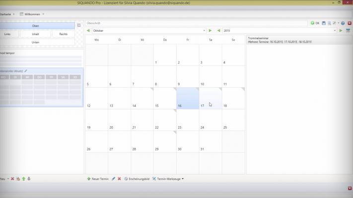 Start-Bild Tutorial-Video Kalender