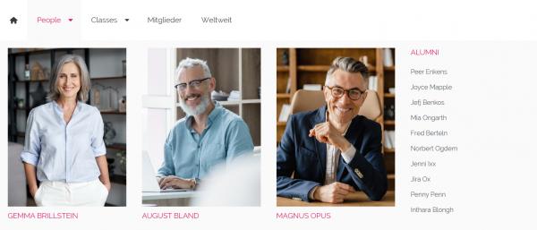 Bildschirmfoto Ausschnitt Navigationseditor.