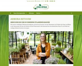 Bildschirmfoto Design Arboretum.