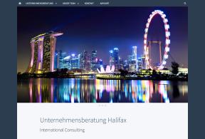 Bildschirmfoto Design Halifax.