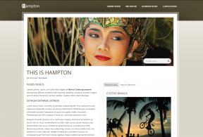 Bildschirmfoto Design Hampton.