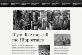 Bildschirmfoto Design Hippocrates.