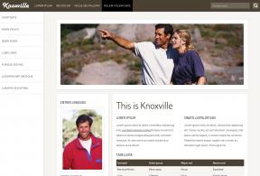 Bildschirmfoto Design Knoxville.