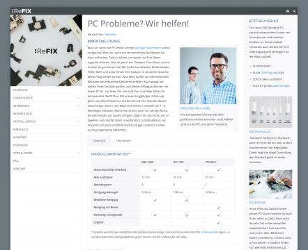 Bildschirmfoto Design New York City.