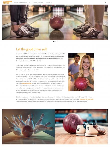 Bildschirmfoto Design Perseus.