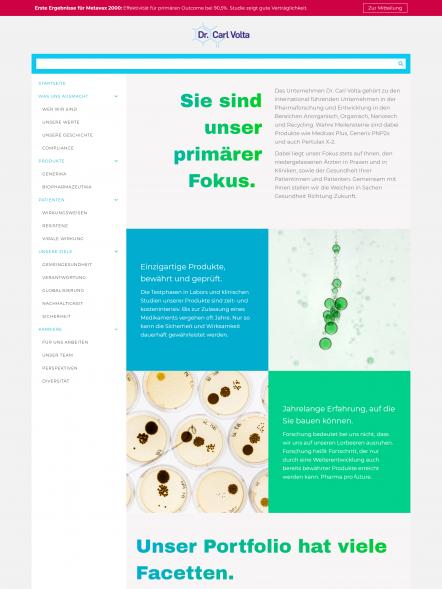 Bildschirmfoto Design Volt.