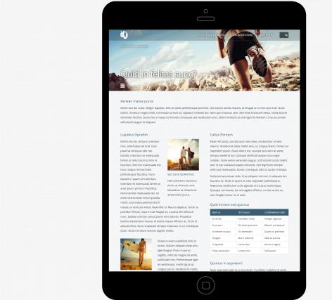 Tablet mit Design Aurum.