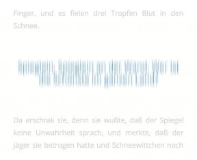 Bildschirmfoto Absatzmodul Spotlight.