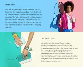 Bildschirmfoto Absatzmodul Text/Bild Split.