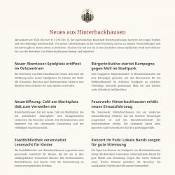 Vorschaubild Absatzmodul RSS Reader.