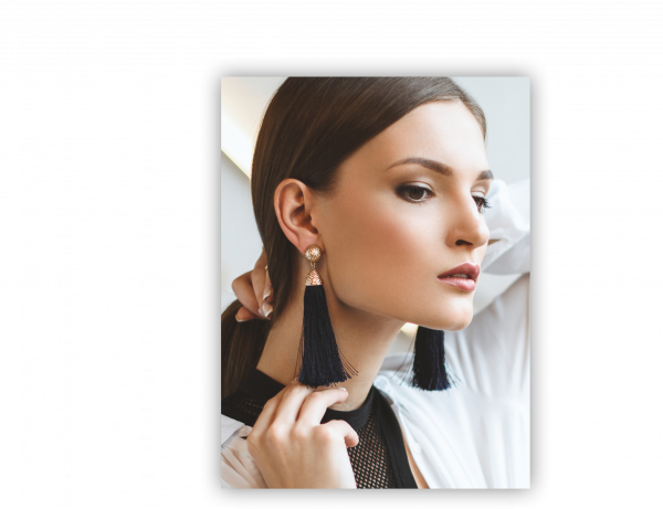 Collage Bildschirmausschnitte Zoomfunktion auf der Produktseite.