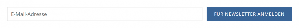 Bildschirmfoto Ausschnitt Zum Newsletter anmelden.