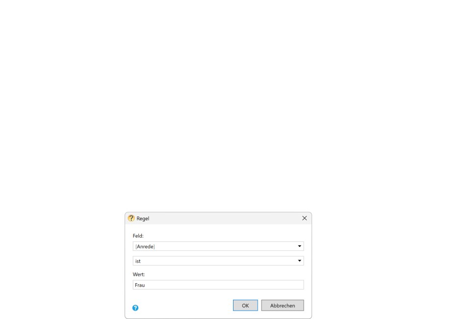 Collage aus Bildschirmfotos, die das personalisieren von Newslettern mit Kundendaten aus Pro Shop verdeutlichen.