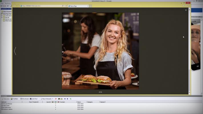 Start-Bild Tutorial-Video Touch Popup