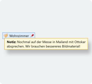Bildschirmfoto Ausschnitt Ordner Notizen.