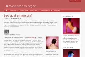 Bildschirmfoto Design Argon.