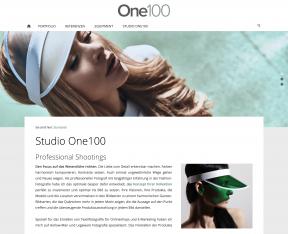 Bildschirmfoto Design One100.