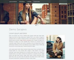 Bildschirmfoto Design Sarajevo.